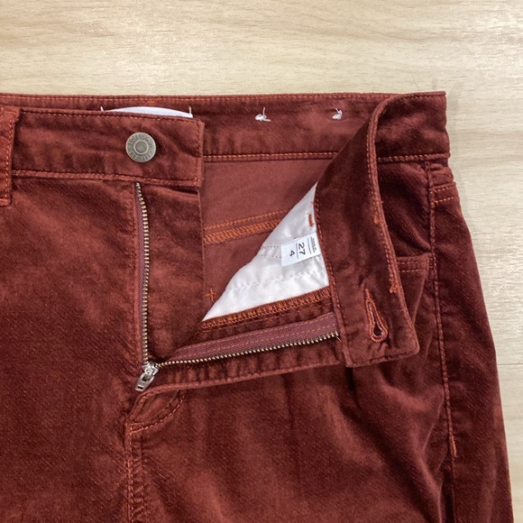 Loft Red Velvet Skinny Jeans - Picture 5 of 13